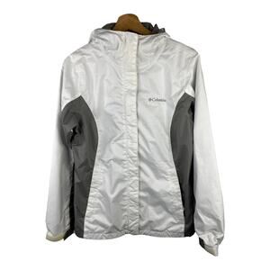 Columbia Womens Arcadia II Lightweight Hooded Packable Rain Jacket size Small